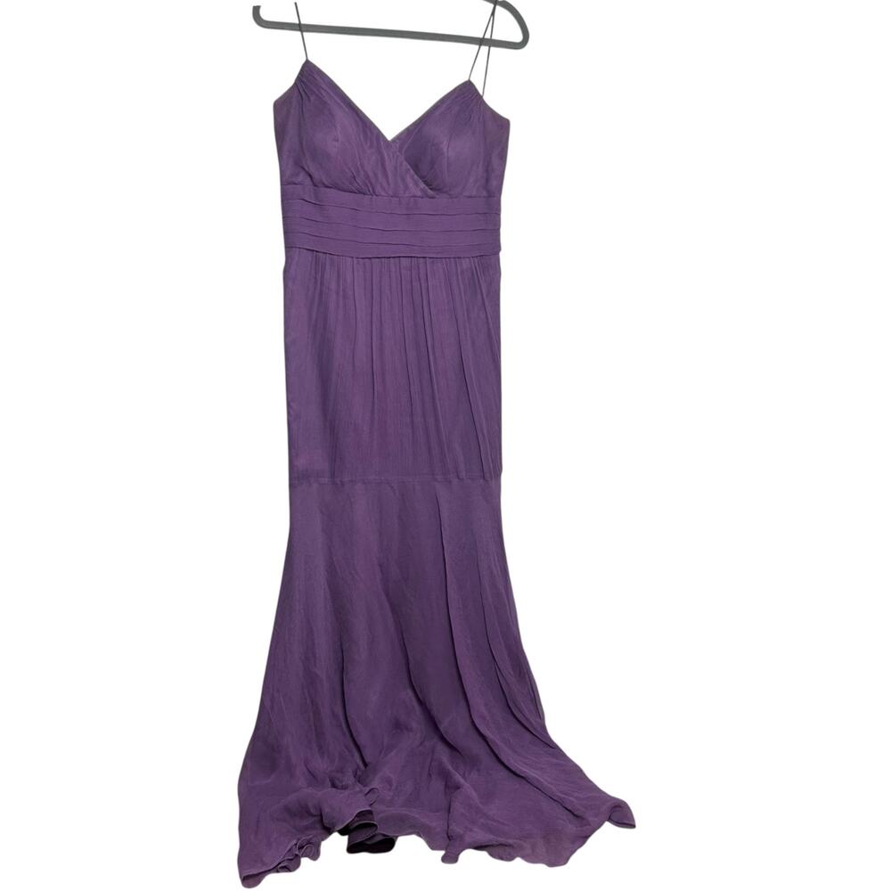 Vintage Jenny Yoo Collection Purple Silk Special Occasion Dress/Gown Size 10